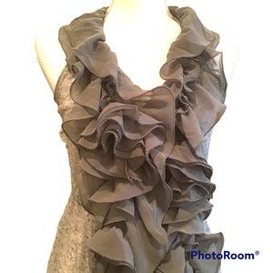 Ryu Women's Ruffle Front Vest